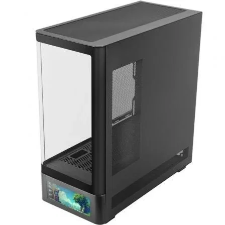Mars Gaming MCLCDPRO Caja Gaming ATX con Pantalla IPS 7,2 pulg